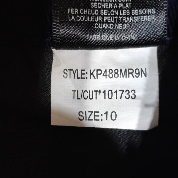 KUT from the Kloth corduroy pants women's size 10 blue colour Diana Skinny - Picture 7 of 14